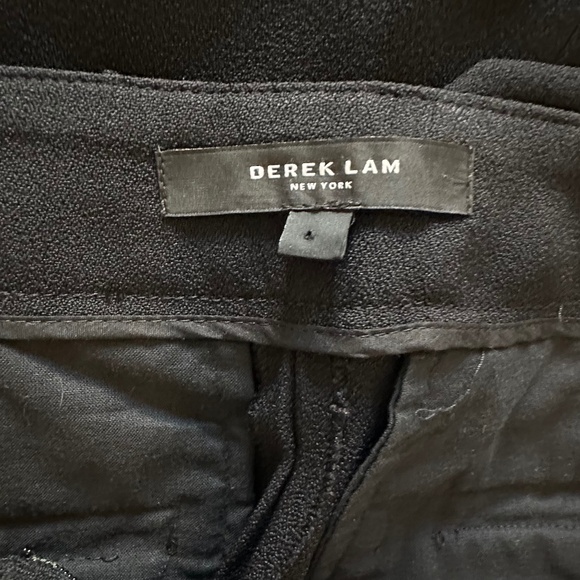 RARE Derek Lam Collection Sailor Flare Black Trouser Sz 0 - Picture 14 of 16